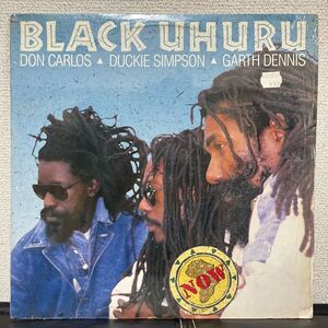 US シュリンク付 black uhuru / now LP cr782wr102403 don carlos duckie simpson garth dennis