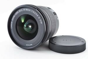 ★実用品★キヤノン CANON EF-S 10-18mm F4.5-5.6 IS STM #9535