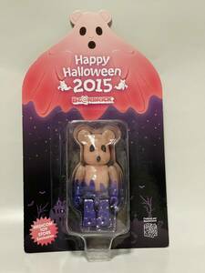 BE@RBRICK 100% ゴースト 赤 蓄光 ハロウィン2015 HAPPY HALLOWEEN メディコムトイ フィギュア 未開封