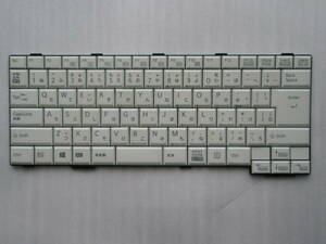 キーボード 薄い黄ばみ有り 富士通 MA574 A553/H A573 A574/M A576/N A577 A579 A743 A744 A746 A747 A748 A749 交換手順記述あり