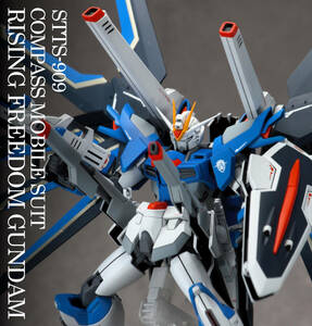 HG 1/144 ライジングフリーダムガンダム 改修・塗装済み完成品