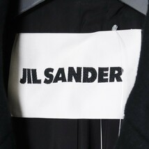 JIL SANDER ノッチドカラーダブルコート サイズ44 ブラック J21AM0001 ジルサンダー P Caban Coat キャバン_画像4