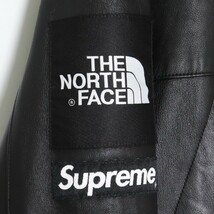 SUPREME × THE NORTH FACE Leather Mountain Parka M NF0A3VJ8 シュプリーム ザノースフェイス レザーマウンテンジャケット jacket_画像4