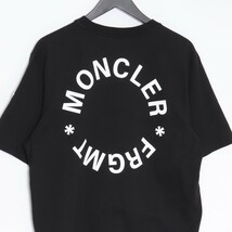 MONCLER GENIUS コットンロゴTシャツ M ブラック I209U8C00002 モンクレールジーニアス 半袖カットソー 藤原ヒロシ fragment フラグメント_画像5