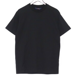 LOUIS VUITTON LVデボスエンボスクルーネックTシャツ Mサイズ ブラック RM212 NPG HLY64W ルイヴィトン インサイドアウト 半袖カットソー