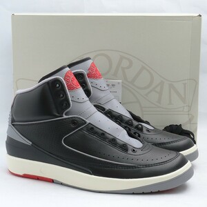 未使用 28.5cm NIKE Air Jordan 2 Retro Black Cement DR8884-001 ナイキ エアジョーダン2 レトロ ブラックセメント スニーカー