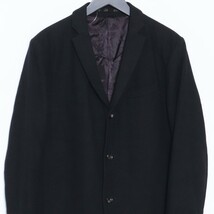 ATO ウール混コート サイズ46 ブラック AM15C-004 アトウ Wool Coat_画像3