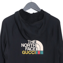 GUCCI × THE NORTH FACE Fleece Pullover Sサイズ ブラック 663909 フリース プルオーバー グッチ × ザノースフェイス_画像5