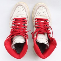 26.5cm NIKE Air Jordan 1 Retro High OG Sail/University Red 555088-160 ナイキ エアジョーダン1 ハイ セイル/ユニバーシティレッド_画像5