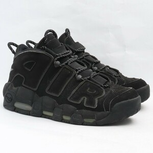 26.5cm NIKE AIR MORE UPTEMPO BLACK 414962-004 ナイキ エア モア アップテンポ ブラック スニーカー