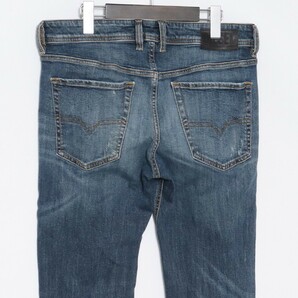 DIESEL Sleenker-X ダメージ加工 ストレッチスキニーデニム サイズW31 L32 インディゴ 069GC ディーゼル Skinny Denimの画像4