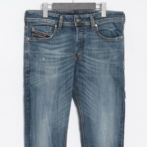 DIESEL Sleenker-X ダメージ加工 ストレッチスキニーデニム サイズW31 L32 インディゴ 069GC ディーゼル Skinny Denimの画像3