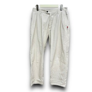 WIND AND SEA Balloon Corduroy Pants 2タックコーデュロイパンツ S アイボリー ベージュ系 WDS-BALL-09 ウィンダンシー ボトムス