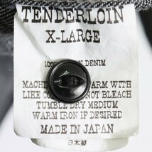 TENDERLOIN BASE BALL SHT XLサイズ ブラック テンダーロイン ベースボールシャツ 長袖 23SS_画像6