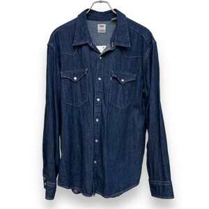 LEVI'S デニムシャツ XLサイズ インディゴ PC9-86621-0000 リーバイス 長袖シャツ