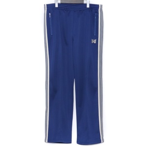 NEEDLES TRACK PANT POLY SMOOTH Lサイズ ブルー OT228 ニードルス トラックパンツ ジャージ ポリスムース ニードルズ