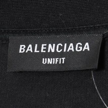 BALENCIAGA OVERSIZED ヴィンテージデザイン長袖カットソー サイズ4 ブラック 699191-TMVG7 バレンシアガ オーバーサイズTシャツ_画像4