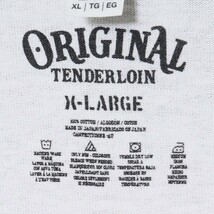 TENDERLOIN 22SS LONG SLEEVE TEE 3A XLサイズ ホワイト テンダーロイン ロングスリーブTシャツ プリント 長袖カットソー_画像6