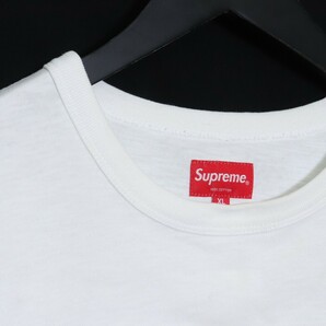 SUPREME 19AW Flame S/S Top XLサイズ ホワイト シュプリーム フレームトップス 半袖カットソー Tシャツの画像7