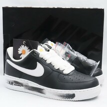 27cm NIKE × PEACEMINUSONE Air Force 1 Low Para Noise Black AQ3692-001 ナイキ ピースマイナスワン エアフォース1 パラノイズ ブラック_画像1