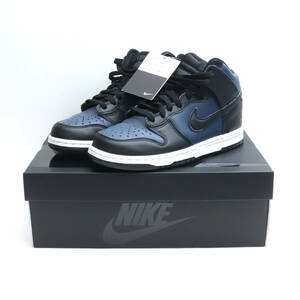 26cm NIKE FRAGMENT DESIGN DUNK HI TOKYO NAVY/BLACK-WHITE DJ0383-400 ナイキ フラグメントデザイン ダンク ハイ スニーカー ネイビー