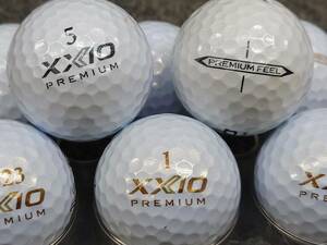 最高級☆A級☆ダンロップ XXIO PREMIUM FEEL '22 ゴールド、プラチナ混合 30球セット ゴルフボール☆ロストボール