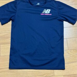 ニューバランス　半袖　Tシャツ サイズM〜L ネイビー　レディース