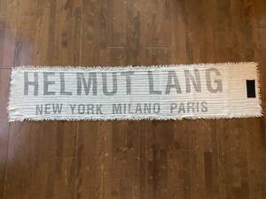 HELMUT LANG ヘルムートラング　プラダ傘下本人期　SILK/WOOL SCARF　ヴィンテージ　レア 