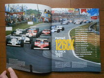 MFH KANEKO HIROSHI Racing Pictorial Series No.13 Ferrari 126CK ＆ 126CX 1981_画像4