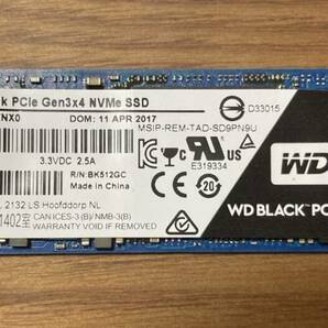【使用時間小】Western Digital ウェスタンデジタル WD Black SN750SE WDS512G1X0C（M.2 PCI-Expressタイプ SSD 512GB）