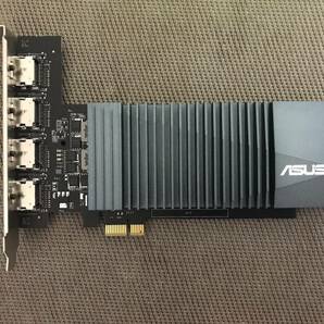 【4台モニタ出力】ASUS グラフィックボード GT710-4H-SL-2GD5の画像1