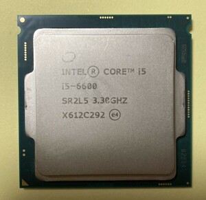 【動作確認済】Intel CPU Core i5 6600