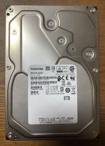 【希少】東芝 Toshiba MN05ACA800 3.5インチ HDD 8TB （NASに最適なモデル）