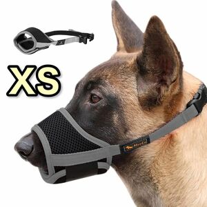 犬用マズル 口輪 無駄吠え 噛みつき防止 噛み癖 舐め防止 しつけ 安全 XS 拾い食い防止 犬用しつけ口輪
