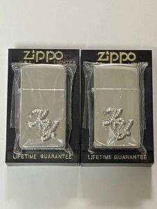 【zippo】【未使用】【正規品】限定ナンバー有り ジッポー ライター 2点 NO.13