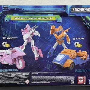 海外 限定 トランスフォーマー レガシー エヴォリューション WAR DAWN 2-PACK ダイオン & エリアル TRANSFORMERS LEGACYの画像2