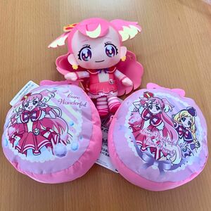 プリキュア わんだふるぷりきゅあ　ぬいぐるみ　ポーチ　3点セット　わんぷり