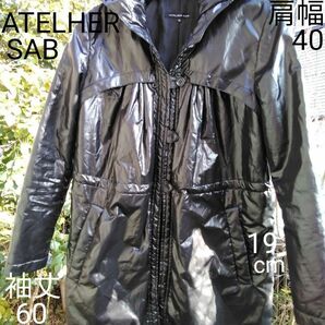 ATELHER SABフード付きsize 38 前ボタン身幅51丈80　他LOVE JUNkIE L- size 例