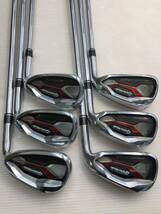 テーラーメイド AERO BURNER ♯5-Pw（6本）KBS C-TAPER 90 S 中古 右用_画像2