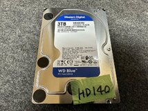 【送60サイズ】 WD WDC WD30EZRZ-22Z5HB0 3TB 使用11415時間 3.5インチSATA HDD 中古品_画像1