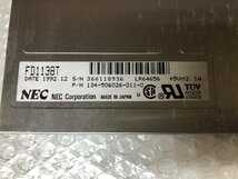 【送60サイズ】未チェックジャンク扱い NEC FD1138T PC-98など用FDD_画像4