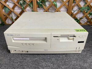 【送140サイズ】NEC　PC-9821Cx13/S5T modelA　P-133/MEM15.6MB/HDD欠 FDDよりDOS起動OK/FM音源OK