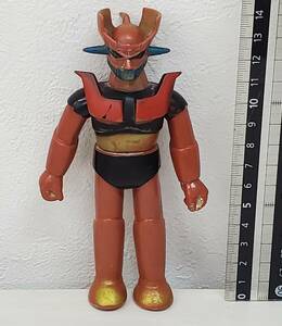 0313-204* that time thing poppy Mazinger Z tea color sofvi middle size approximately 14.5cm. color rare retro higashi . dynamic Pro dirt have present condition goods 