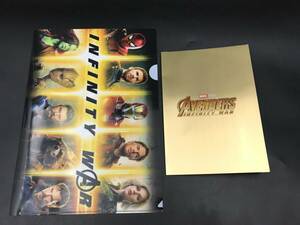 ER0329-19◆MARVEL STUDIOS アベンジャーズ インフィニティ ウォー クリアファイル pontaカード AVENGERS INFINITY WAR 