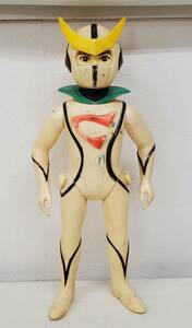 0313-211* that time thing bruma.k Shinzou Ningen Casshan approximately 29cmtatsunoko Pro sofvi figure doll retro toy dirt have present condition goods 