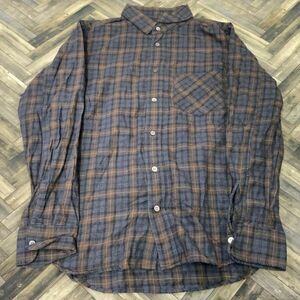 yaM2037 check pattern Ska band Zucca long sleeve shirt 