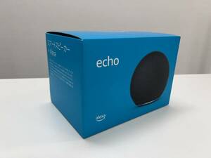 ☆美品☆【送料無料】Amazon Echo (エコー) 第4世代 チャコール スマートスピーカー Alexa 品番L4S3RE