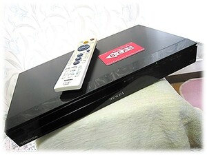 ★動作品★ DBR-C100　HDD(500GB換装済) ＆ BDレコーダー USB-HDD増設可 2011年製 東芝/REGZA