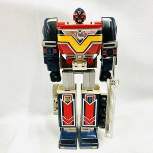 D006-I57-959 BANDAI Bandai DX Chogokin Chikyuu Sentai Fiveman пять Robot Chogokin 1990 год производства общая длина примерно 26/ ширина примерно 14(cm) Showa Retro ①