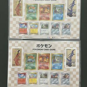 新品未使用 ポケットモンスター 郵便局 ポケモン 記念切手シート 見返り美人 月に雁 切手box ポケカ ポケモンカード 切手のみの画像1